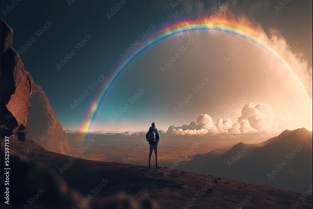 Digital illustration about climber on the mountain. Digital illustration about climber on the mountain.
