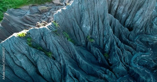 Bamei Stone Forest is China's only plateau stone forest landscape, an impressive and unique geological park called Moshi Park (Stone Forest). Located at Garze Qiang, Sichuan Province of China. photo