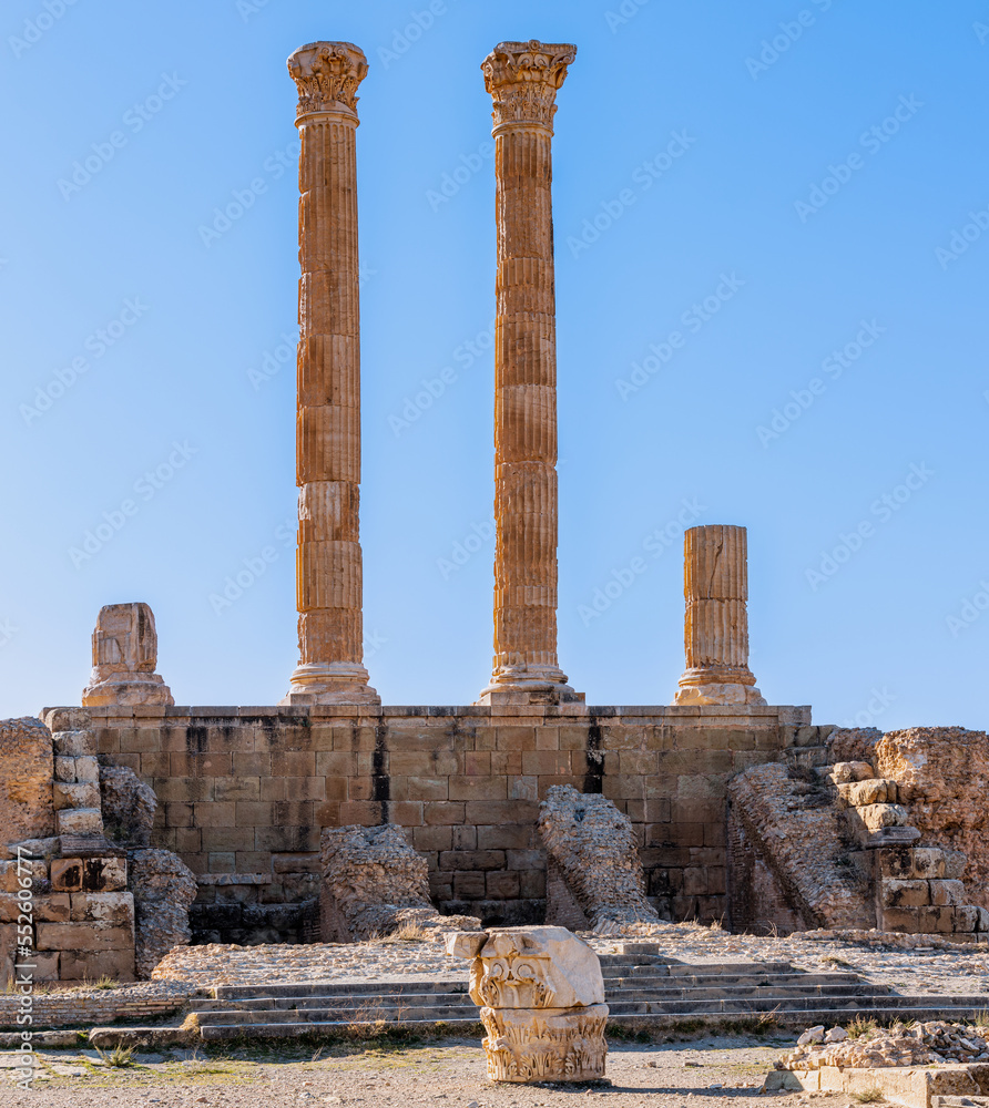 Ruines romaine de Timgad-Algeria