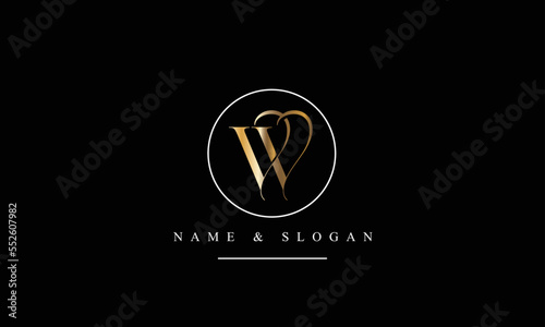 VV, V abstract letters logo monogram photo