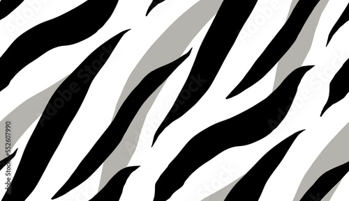 Seamless Zebra skin pattern for fabric, wallpaper, wrapping paper, craft, texture and others. seamless repeat