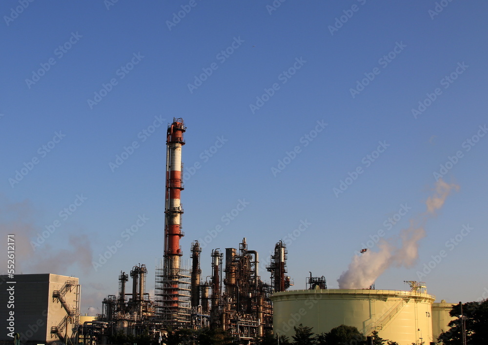 Obraz premium 幸寿尾の煙突