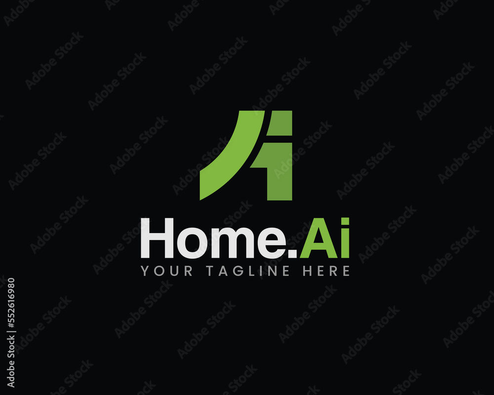 Ai Letter Logo Design Template, IA modern minimalist vector monogram lettermark logos Ai Letter Logo Design Template, IA modern minimalist vector monogram lettermark logos