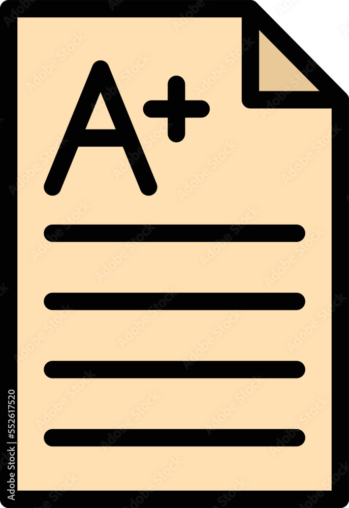 A+ Vector Icon Design Illustration A+ Vector Icon Design Illustration