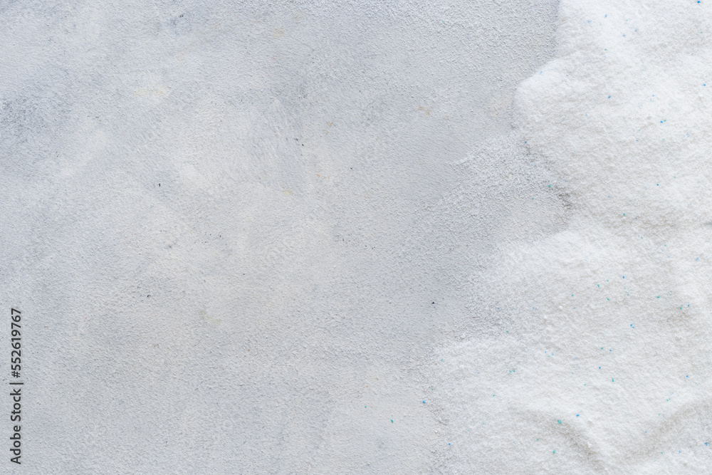 Fototapeta premium Laundry detergents powder for washing machine. Laundry day concept