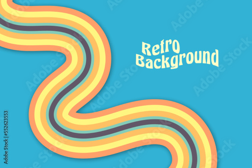 Abstract retro background vintage vector illustration
