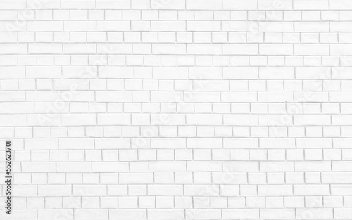 Texture white concrete wall for background. Gray brick walls can be used as background images.