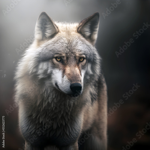 Wolf Leader Look Closeup 