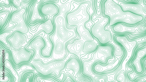 Abstract topography vector background. Line topography map design. 
The concept of conditional geographical pattern and topography.	