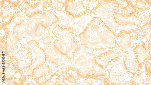 Abstract topography vector background. Line topography map design. 
The concept of conditional geographical pattern and topography.	
