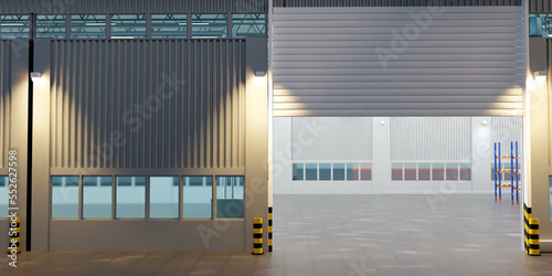 Industrial building. Open g...