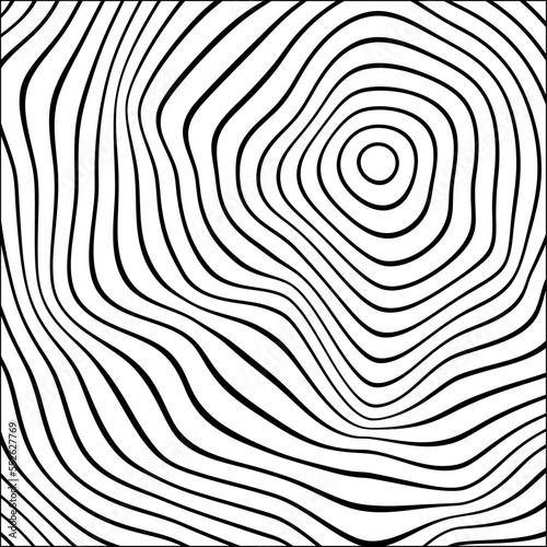An Abstract Circular Background Effect 