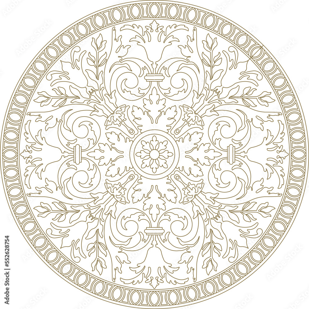 ornamental round lace ornament ornamental round lace ornament