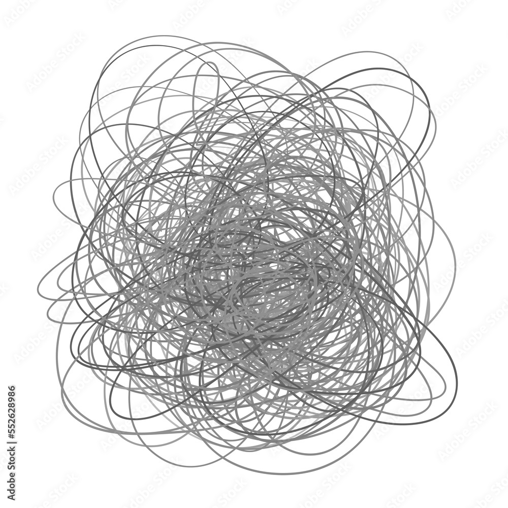 Chaos on white. Abstract tangled texture. Random chaotic lines. Hand drawn dinamic scrawls. Black and white illustration. Background with lines. Universal pattern. Art creation Chaos on white. Abstract tangled texture. Random chaotic lines. Hand drawn dinamic scrawls. Black and white illustration. Background with lines. Universal pattern. Art creation