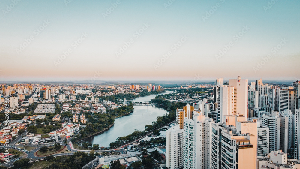 Fototapeta premium aerial view
