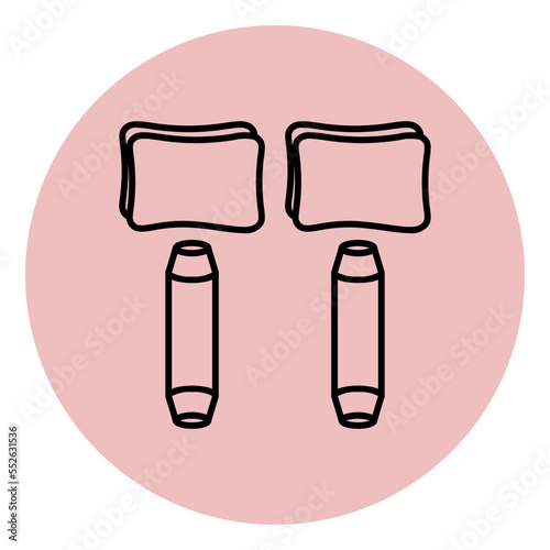 pillows and bolsters icon