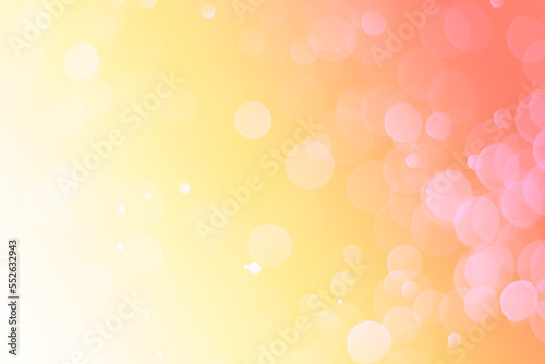 peach gold bokeh background gradient blurred background beautiful glow