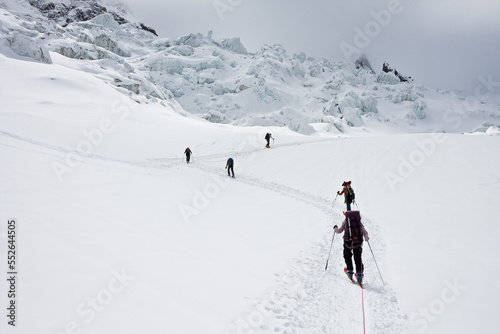 Skialpinizm w Alpach