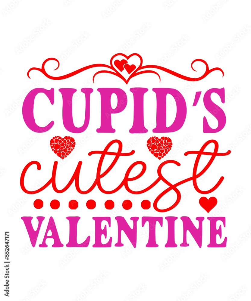 Cupid’s Cutest Valentine SVG