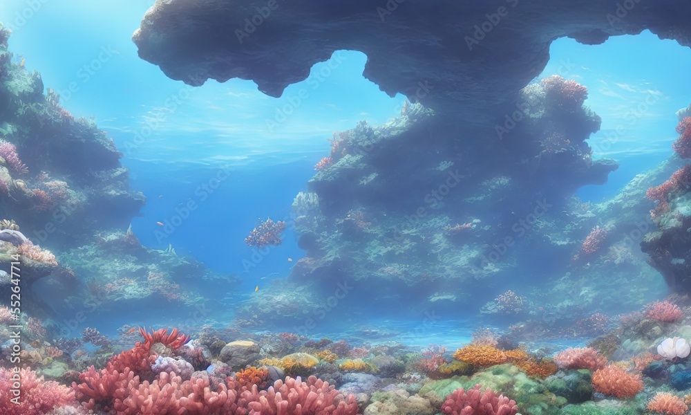 Fototapeta premium Sea - Ocean - Coral - Aquatics