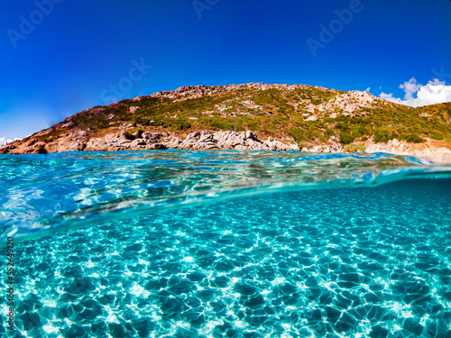 Photos Une photo mi air mi eau turquoise