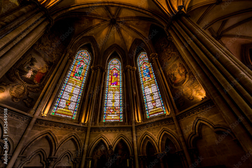 Obraz premium Notre Dame Cathedral of Bayeux Interior