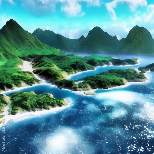 Breath Taking View That Inspires Wanderlust k Realistic Highly Detailed