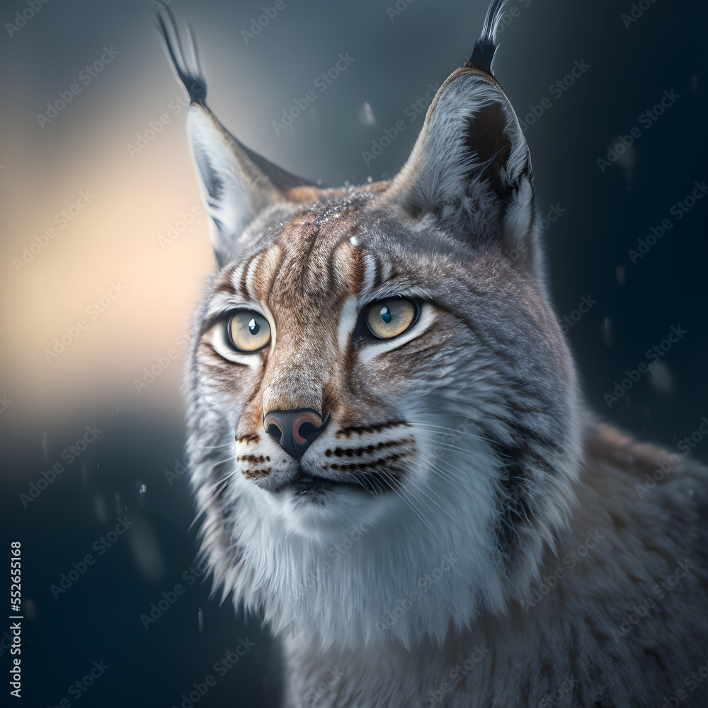 Fototapeta premium Lynx Closeup