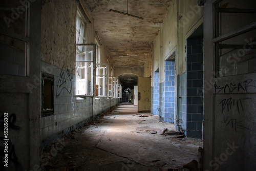 Obraz na plátně Beelitz Heilstätten Lost Place Sanatorium Lungenheilstätte