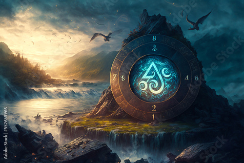 Sigils and Magic Landscape Art