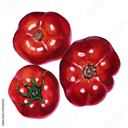 tomato painting