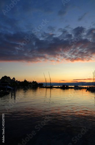 Abend am Genfer See bei Evian-les-Bains © Fotolyse