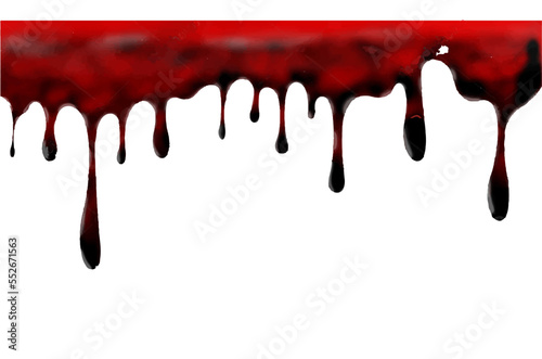 Blood stain, red stain on white background.eps 