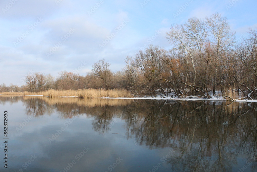 reflection in the water