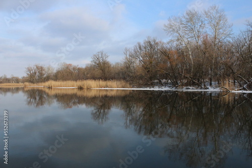 reflection in the water