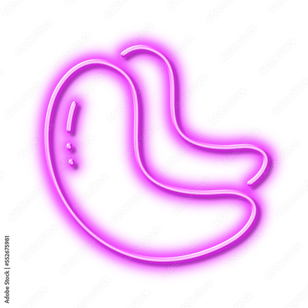 Cashew nut line icon. Tasty nuts sign. Vegan food. Neon light effect outline icon. Cashew nut line icon. Tasty nuts sign. Vegan food. Neon light effect outline icon.