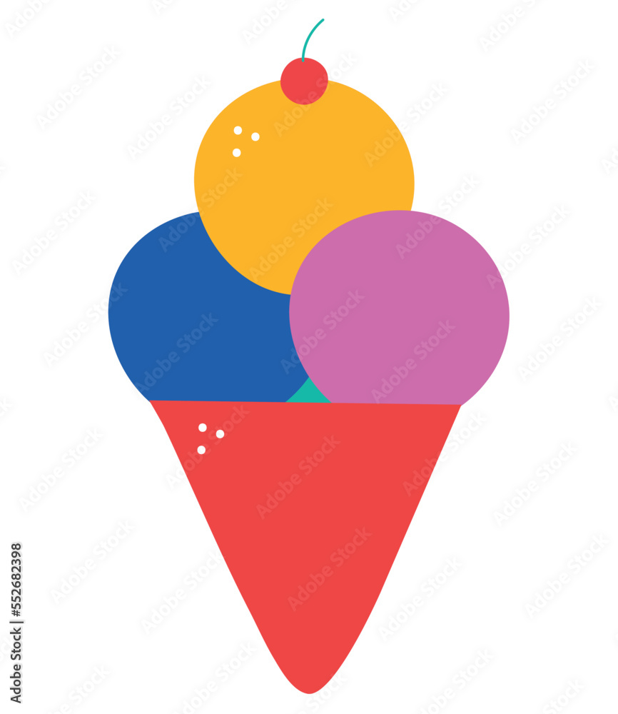 kids drawings of a ice cream