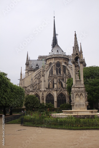 The Cathedral of Notre-Dame, Paris, France