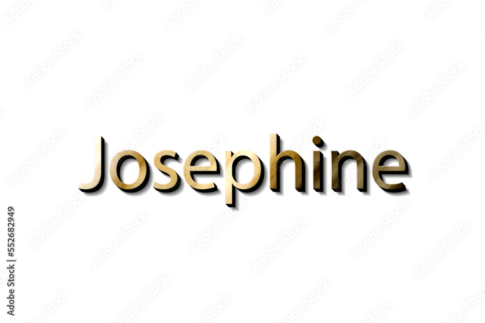 JOSEPHINE NAME MOCKUP JOSEPHINE NAME MOCKUP