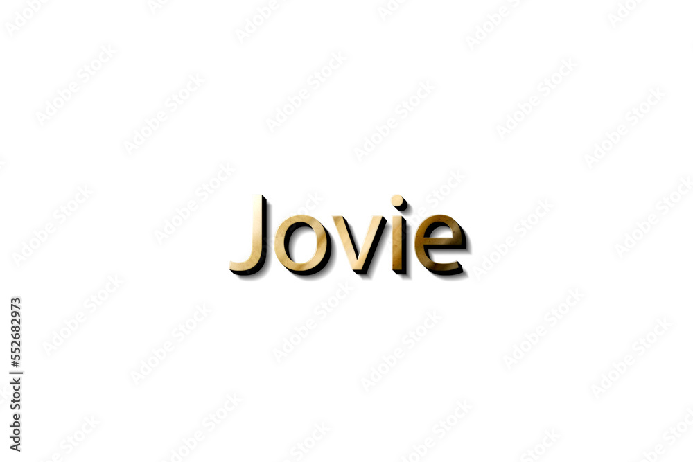 JOVIE NAME 3D JOVIE NAME 3D