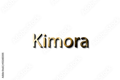 KIMORA NAME 3D 