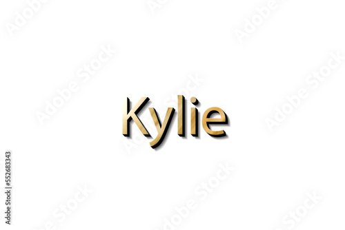 KYLIE 3D NAME 