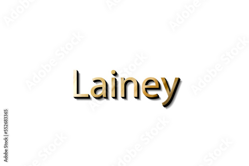 LAINEY NAME 3D 