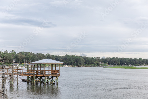A view of coastal Bluffton South Carolina in the daytime