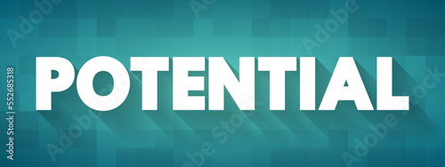 Potential text quote, motivation concept background