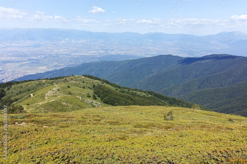 Obraz premium Summer landscape of Belasitsa Mountain, Bulgaria