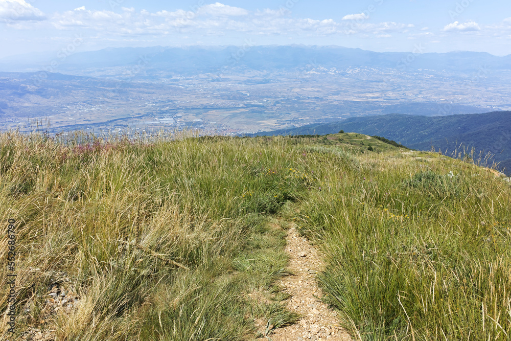 Summer landscape of Belasitsa Mountain, Bulgaria