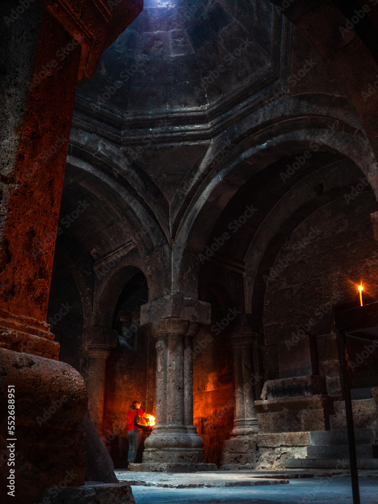 Haghartsin, an Armenian monastery of the XI -XIII century, located in the Tavush region of Armenia Haghartsin, an Armenian monastery of the XI -XIII century, located in the Tavush region of Armenia