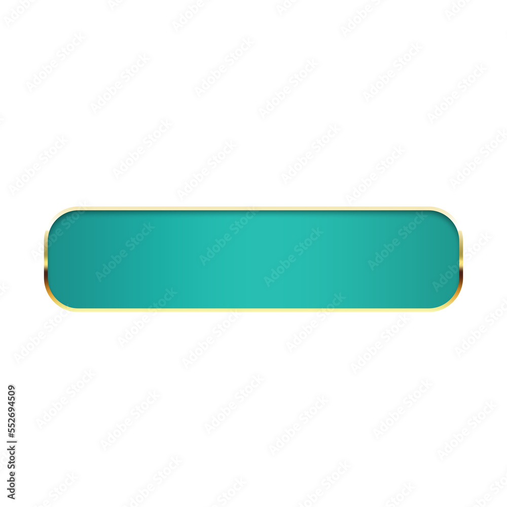 green mint banner bar and flag gold rim green mint banner bar and flag gold rim