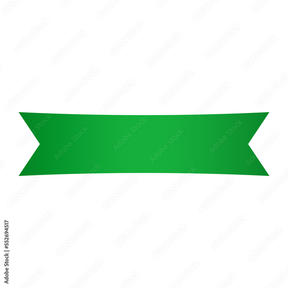 green banner bar and flag green banner bar and flag
